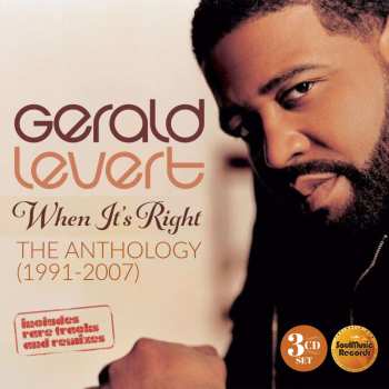 3CD Gerald Levert: When It's Right - The Anthology (1991 - 2007) DIGI 480141