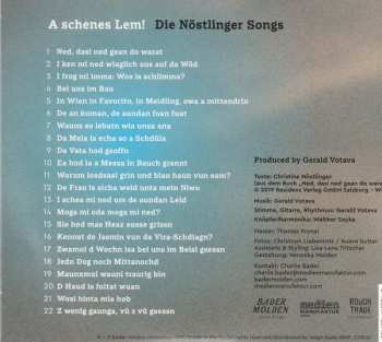 CD Walther Soyka: A Schenes Lem! (Die Nöstlinger Songs) 598001