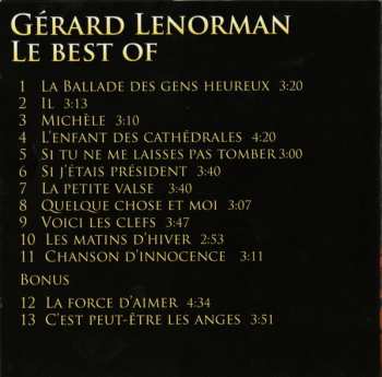 CD Gérard Lenorman: Le Best Of 584280