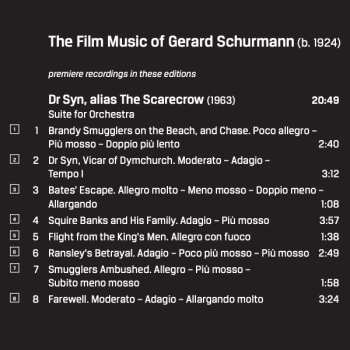 CD BBC Philharmonic: The Film Music Of Gerard Schurmann 560529