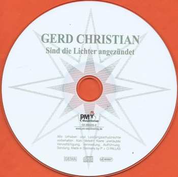 CD Gerd Christian: Sind Die Lichter Angezündet 612837