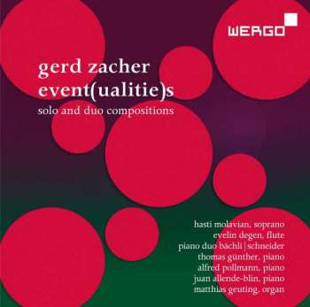 Album Gerd Zacher: Events - Solo- Und Duostücke