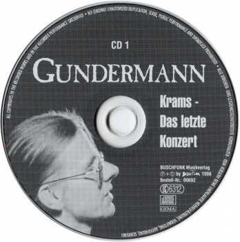 2CD Gerhard Gundermann: Krams - Das Letzte Konzert 185512