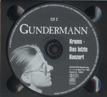 2CD Gerhard Gundermann: Krams - Das Letzte Konzert 185512