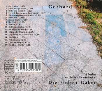 CD Gerhard Schöne: Die Sieben Gaben - Lieder Im Märchenmantel 152231