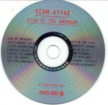 CD Germ Attak: Fear Of The Unknown 585599