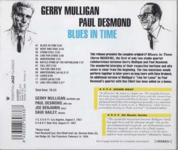 CD Gerry Mulligan - Paul Desmond Quartet: Blues In Time 463419