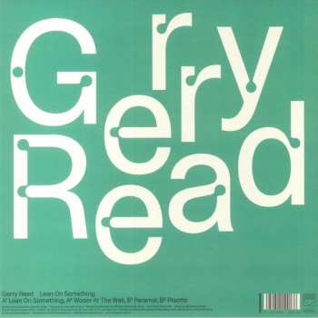 LP Gerry Read: Lean On Something 647777