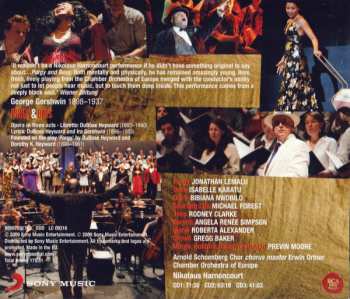 3CD/Box Set Nikolaus Harnoncourt: Porgy & Bess 588991