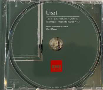 CD Gewandhausorchester Leipzig: Liszt: Tasso. Les Preludes. Orpheus. Mazeppa. Mephisto Waltz No.2 618940