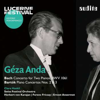 Géza Anda: Concerto For 2 Pianos, BWV 1061; Piano Concertos Nos. 2 & 3