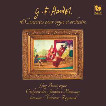 Album Georg Friedrich Händel: Integrale Des 16 Concertos Pour Orgue