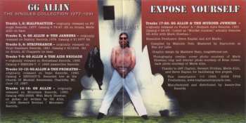 CD GG Allin: Expose Yourself - The Singles Collection 1977-1991 279453