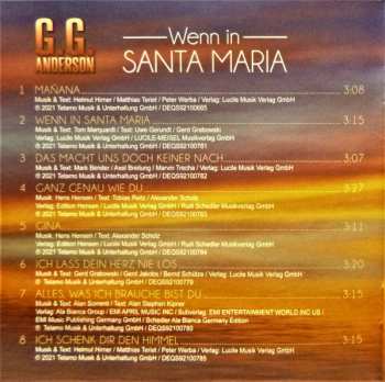 CD G.G. Anderson: Wenn In Santa Maria 564291