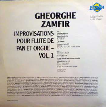 LP Gheorghe Zamfir: Improvisations Pour Flute De Pan Et Orgue - Vol. 1 487002