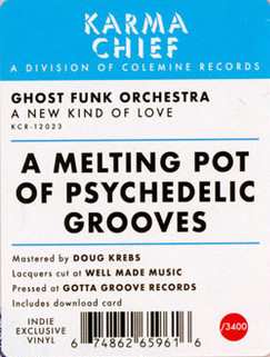 LP Ghost Funk Orchestra: A New Kind Of Love CLR | LTD | NUM 601080