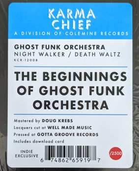 LP Ghost Funk Orchestra: Night Walker / Death Waltz CLR 607348