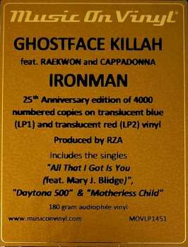 2LP Ghostface Killah: Ironman LTD | NUM | CLR 418220