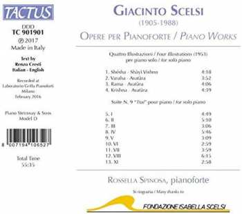 CD Giacinto Scelsi: Opere Per Pianoforte 334059