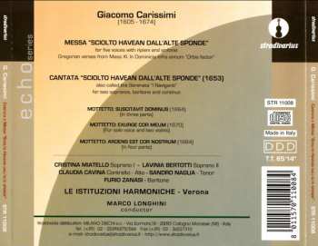 CD Giacomo Carissimi: Cantata E Messa - "Sciolto Havean Dall'Alte Sponde" 346160