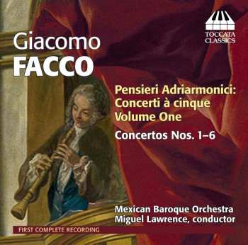 CD Giacomo Facco: Pensieri Adriarmonici: Concerti À Cinque Volume One - Concertos Nos. 1-6 428085