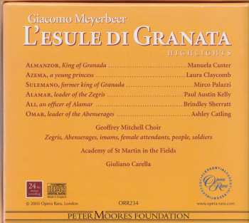 CD/Box Set Giacomo Meyerbeer: L'esule Di Granata (Highlights) 546366