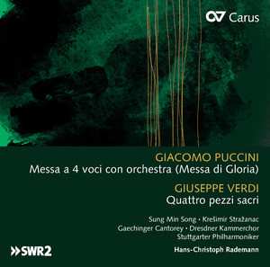 Album Giacomo Puccini: Giacomo Puccini: Messa A 4 Voci Con Orchestra (Messa Di Gloria), Giuseppe Verdi: Quattro Pezzi Sacri