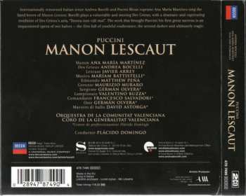 2CD Giacomo Puccini: Manon Lescaut 22755