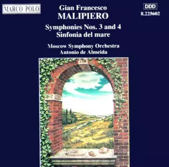 Symphonies Nos. 3 And 4, Sinfonia Del Mare 