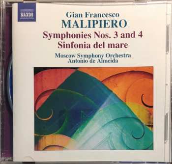 CD Antonio De Almeida: Symphonies Nos. 3 And 4, Sinfonia Del Mare  552084