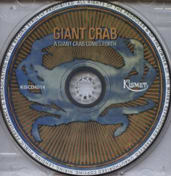 CD Giant Crab: A Giant Crab Comes Forth 564849