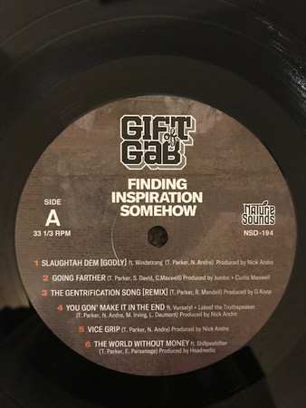 LP The Gift Of Gab: Finding Inspiration Somehow 590550