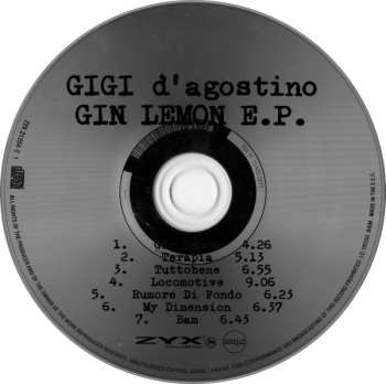 2CD Gigi D'Agostino: Gin Lemon E.P. 659180