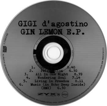 2CD Gigi D'Agostino: Gin Lemon E.P. 659180