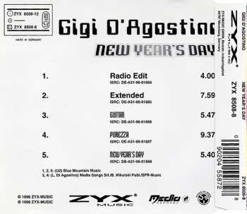 CD Gigi D'Agostino: New Year's Day 578332