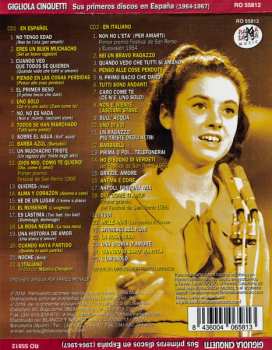 2CD Gigliola Cinquetti: Sus Primeros Discos En España (1964-1967)  652673