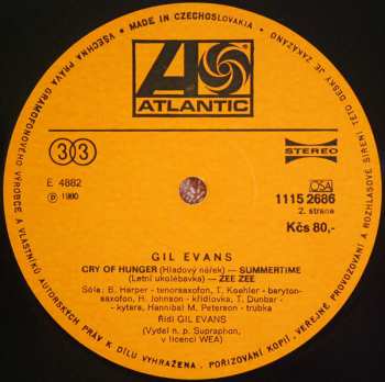 LP Gil Evans: Gil Evans 129130