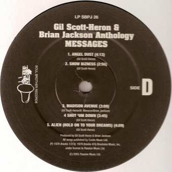 2LP Gil Scott-Heron & Brian Jackson: Anthology. Messages 428615