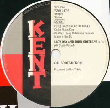 SP Gil Scott-Heron: Lady Day And John Coltrane / See-Saw Affair 661118