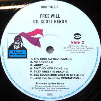 LP Gil Scott-Heron: Free Will 134997