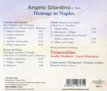 CD Angelo Gilardino: Homage To Naples 661048