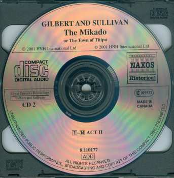 2CD Gilbert & Sullivan: The Mikado 228325