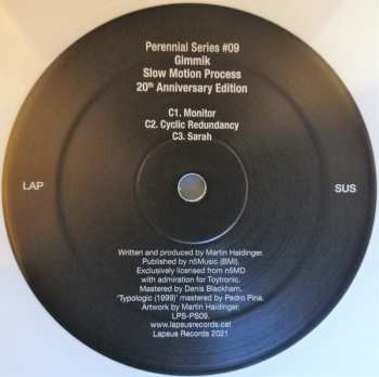 2LP Gimmik: Slow Motion Process (20th Anniversary Edition) LTD | CLR 350727