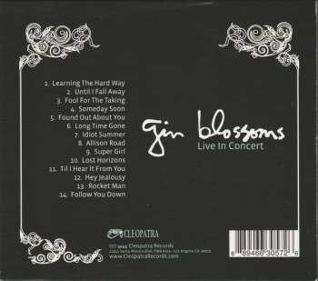 CD Gin Blossoms: Live In Concert 608127