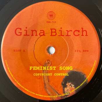 SP Gina Birch: Feminist Song LTD 571996