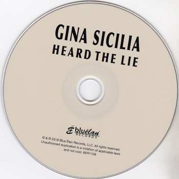 CD Gina Sicilia: Heard The Lie 255804