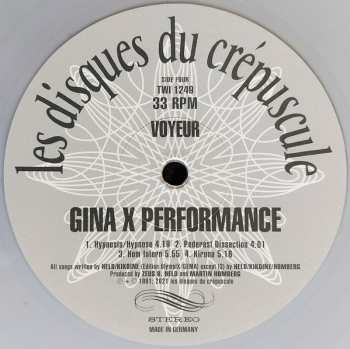 2LP Gina X Performance: Nice Mover + Voyeur CLR | LTD 573178