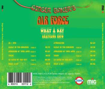 CD/DVD Ginger Baker's Air Force: What A Day (Beat Club 1970) 624142