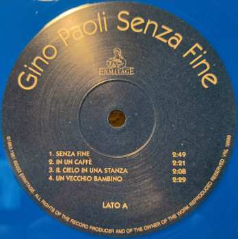 EP Gino Paoli: Senza Fine LTD | NUM | CLR 639853