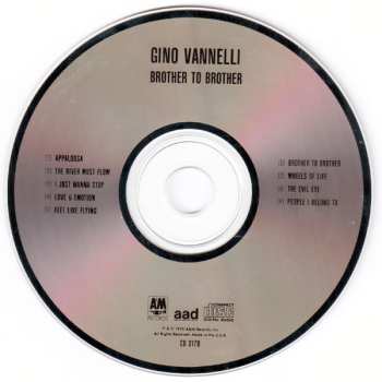 CD Gino Vannelli: Brother To Brother 628764